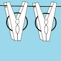 clothespin
